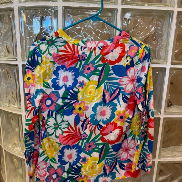 Boden Roberta floral cotton top - Picture 4 of 6